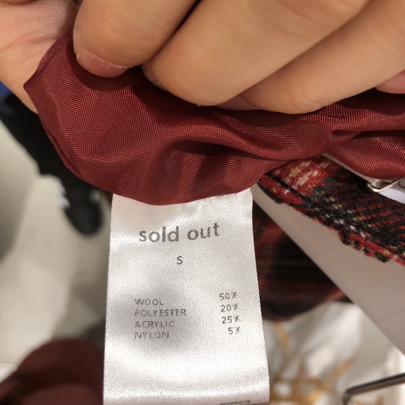 SOLD OUT韓國代購㊣女裝新款推薦時尚熱賣25秋冬半身裙中短裙SOLD OUT半身裙/中短裙