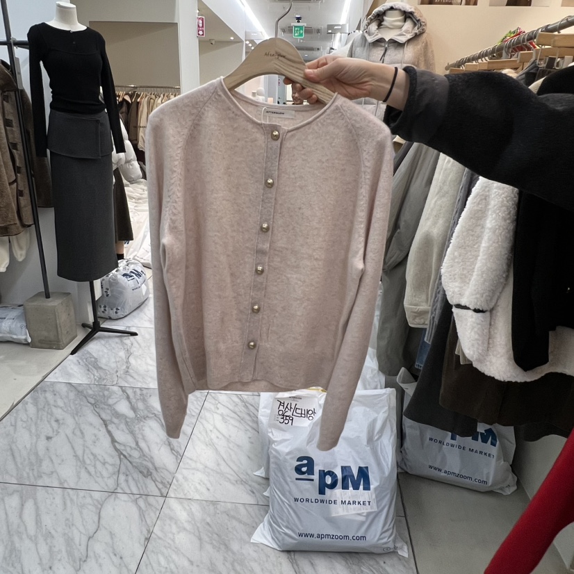 AFTERGLOW東大門㊣代購女裝新款休閑職業推薦熱賣針織衫開衫AFTERGLOW針織衫圖色3