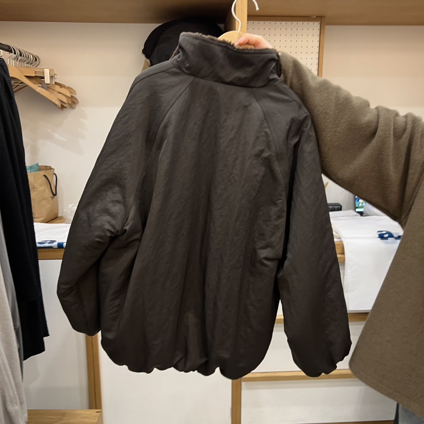 ARCHITEKT東大門㊣直郵女裝新品時尚推薦休閑夾克加絨皮草雙面ARCHITEKT夾克