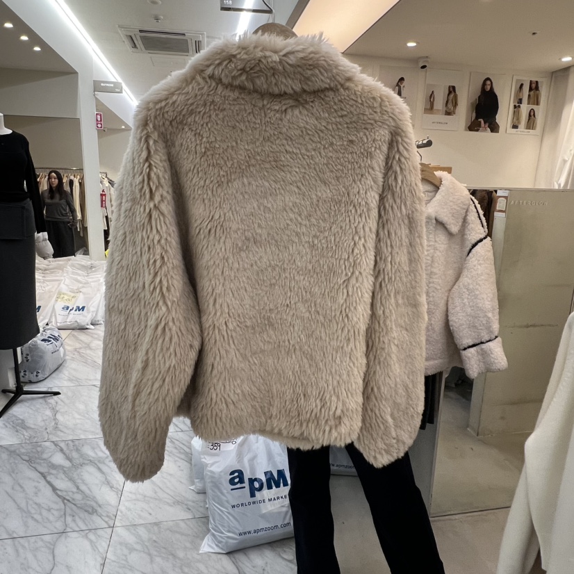 AFTERGLOW東大門㊣實拍女士新品熱賣推薦休閑職業人氣短款大衣AFTERGLOW短款大衣