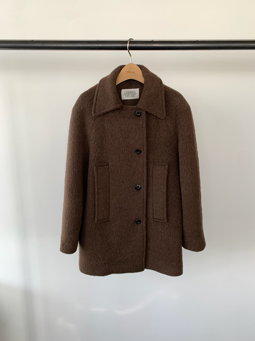 UNDERSON東大門㊣實拍女裝新品時尚職業25秋冬人氣休閑夾克UNDERSON夾克圖色1