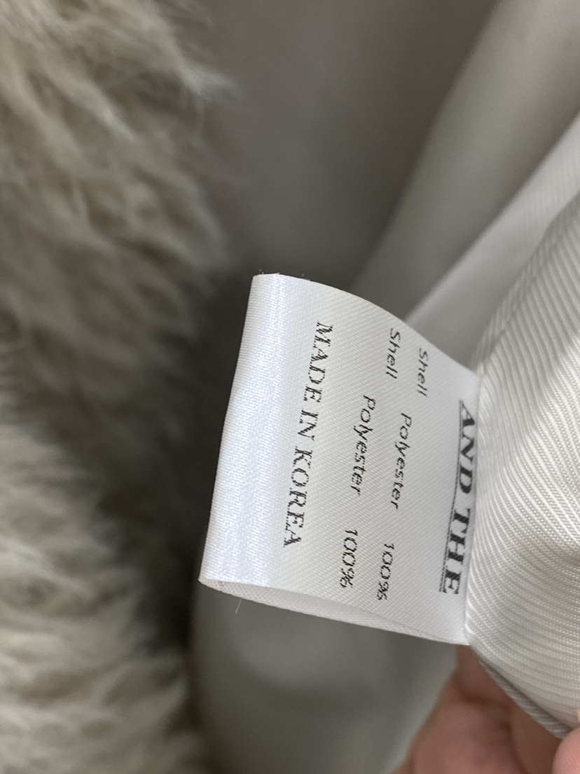 AND THE韓國代購㊣女裝新品人氣熱賣休閑推薦時尚短款大衣AND THE短款大衣