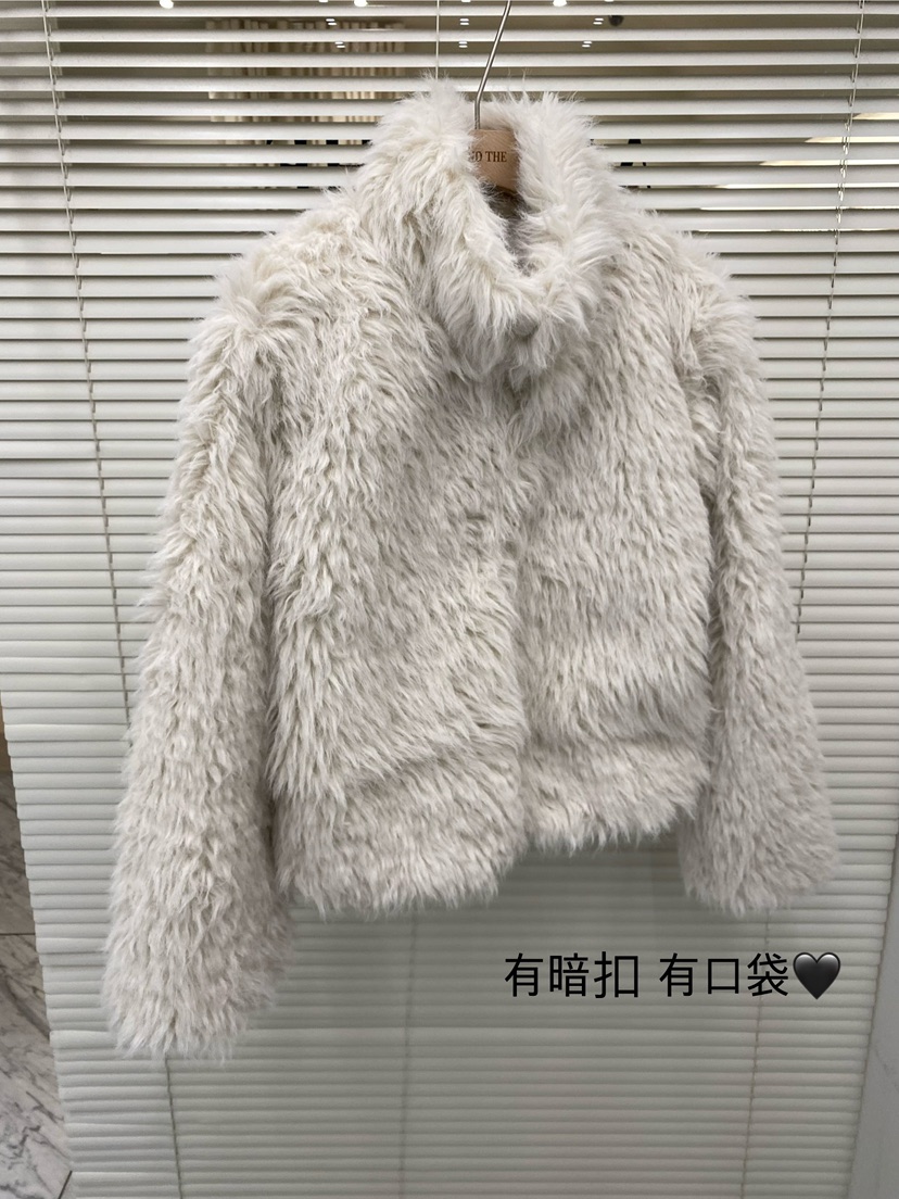 AND THE韓國代購㊣女裝新品人氣熱賣休閑推薦時尚短款大衣AND THE短款大衣圖色3