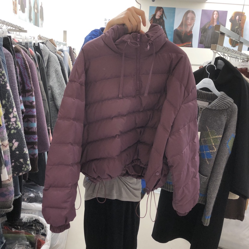 SOLD OUT東大門㊣直郵女士新品推薦職業人氣休閑短款羽絨服絨SOLD OUT短款羽絨服圖色2
