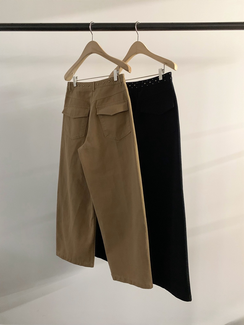 UNDERSON東大門㊣代購女裝新款時尚人氣25秋冬職業熱賣休閑褲UNDERSON休閑褲