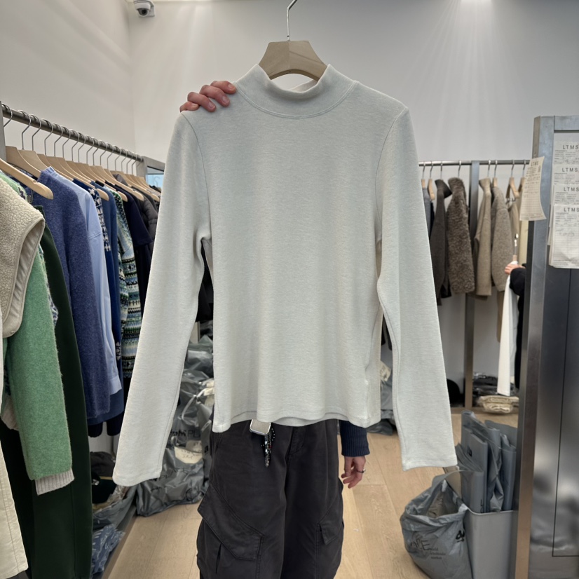 LTMS東大門㊣代購女裝新款人氣休閑時尚職業熱賣推薦長袖T恤LTMS長袖T恤圖色2