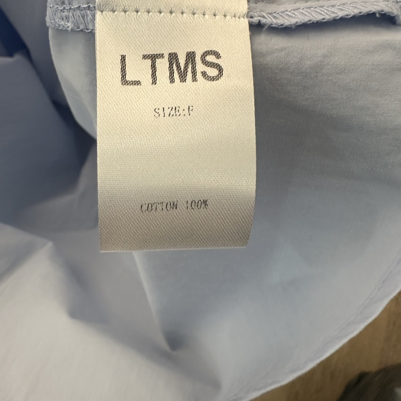 LTMS東大門㊣代購女士新款休閑職業推薦人氣襯衫蕾絲衫荷葉邊LTMS襯衫/蕾絲衫