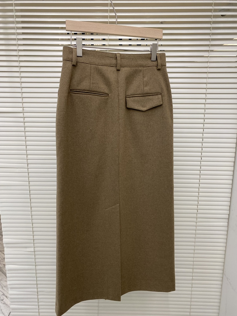 AND THE韓國直郵㊣女士新品時尚休閑推薦25秋冬人氣熱賣長裙AND THE長裙