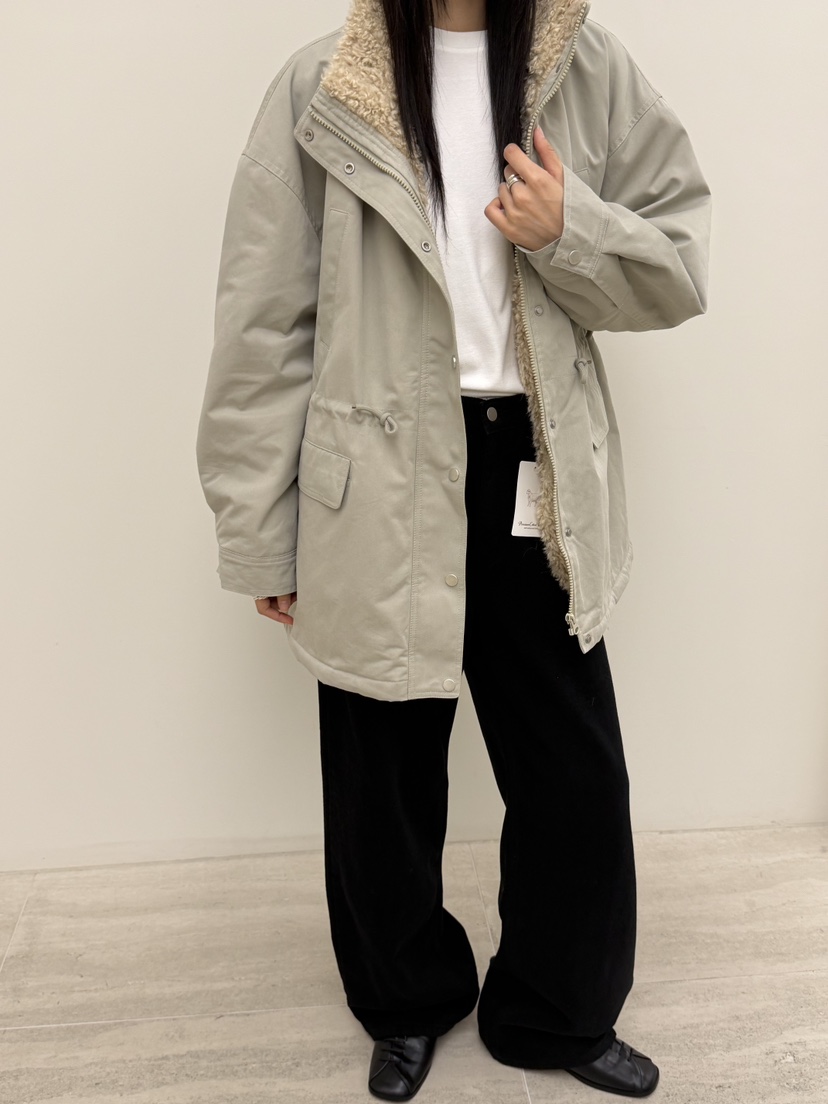 RIVER RAIN韓國直郵㊣女士新品休閑人氣時尚職業短款大衣羊毛RIVER RAIN短款大衣