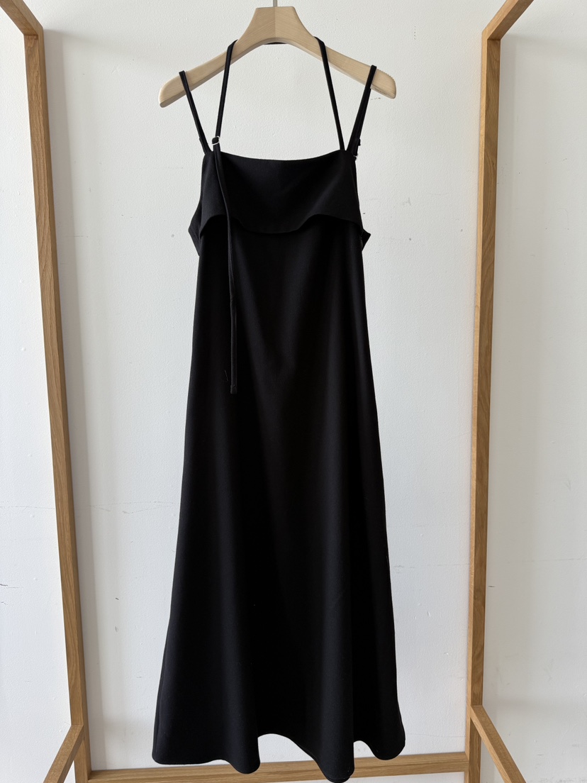 MUSHROOM-A韓國代購㊣女裝新款休閑25秋冬推薦職業熱賣連衣裙MUSHROOM連衣裙圖色2黑色