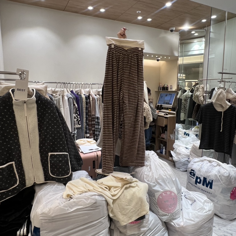 BY FLOW東大門㊣實拍女裝新款熱賣25秋冬推薦職業人氣休閑褲BY FLOW休閑褲