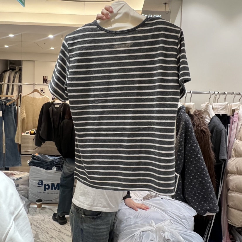 BY FLOW東大門㊣實拍女裝新品職業熱賣人氣推薦休閑時尚T恤BY FLOWT恤