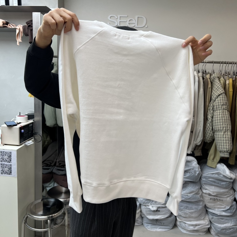 LEESEED-A韓國直郵㊣女裝新款熱賣時尚職業人氣25秋冬衛衣加絨SEeD/LEESEED衛衣