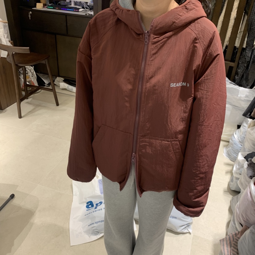 RAWROW韓國代購㊣女士新款時尚人氣25秋冬休閑夾克雙面抓絨RAWROW夾克圖色1