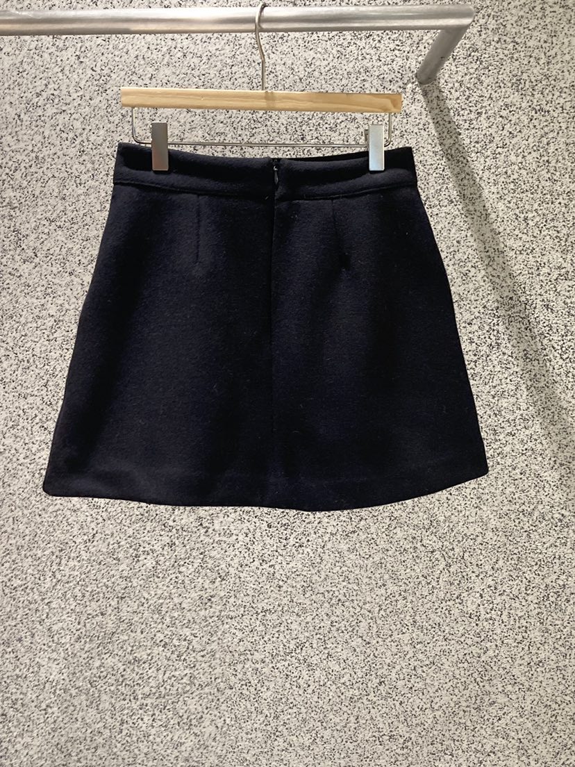 ADDICTED東大門㊣直郵女士新品時尚推薦人氣25秋冬短裙羊毛ADDICTED短裙