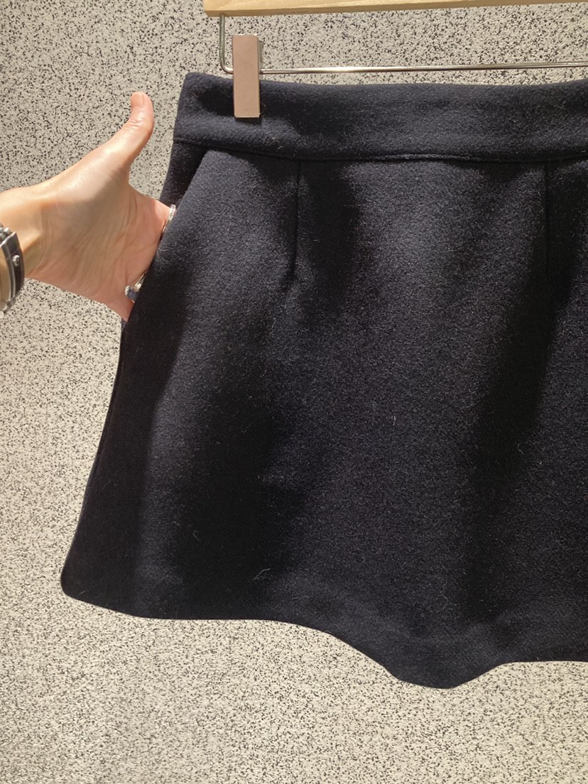 ADDICTED東大門㊣直郵女士新品時尚推薦人氣25秋冬短裙羊毛ADDICTED短裙