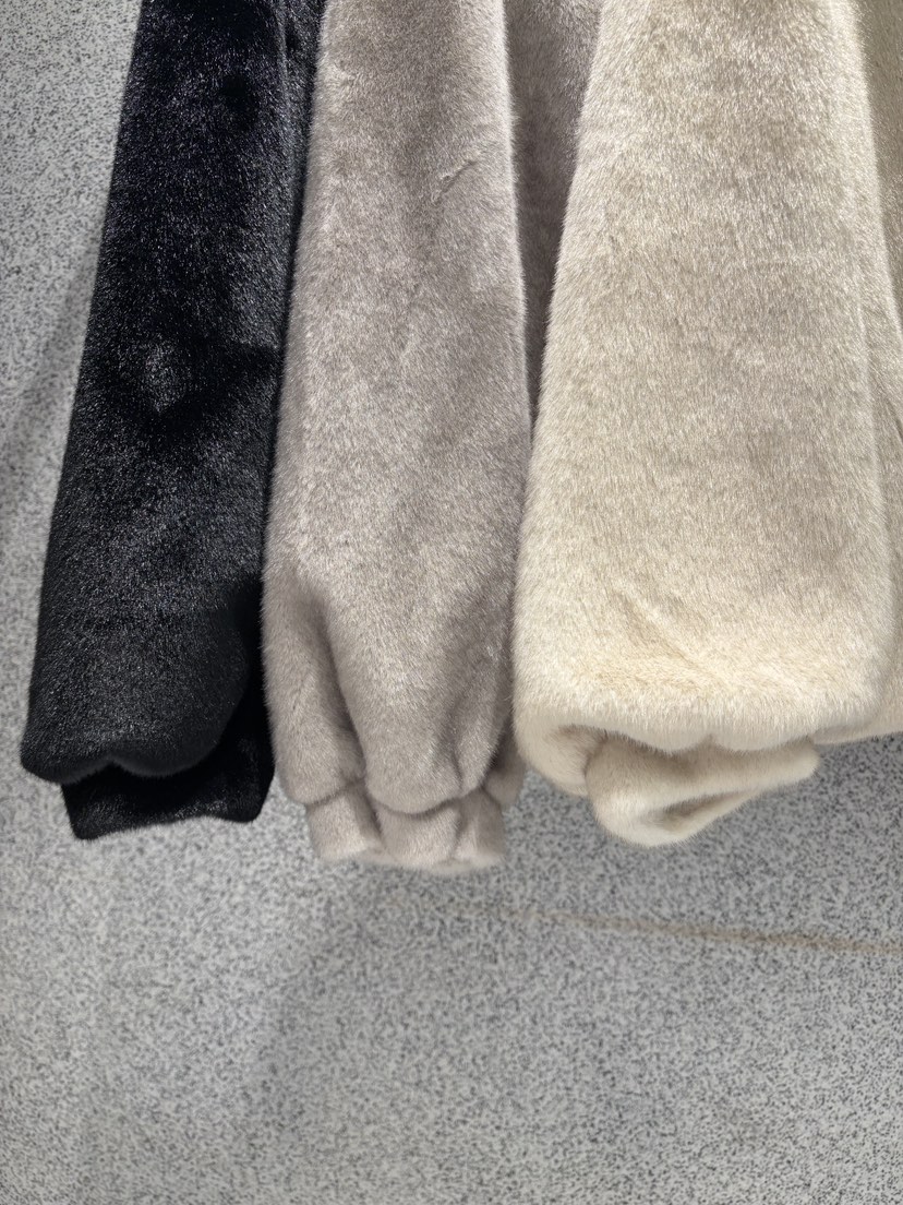 ADDICTED韓國直郵㊣女士新款職業推薦時尚熱賣短款大衣貂皮ADDICTED短款大衣