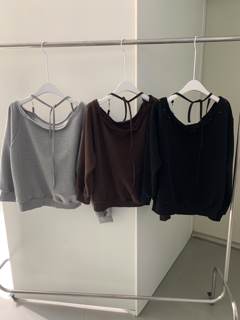 SHOP POSTER東大門㊣實拍女裝新品職業人氣推薦25秋冬衛衣SHOP_POSTER衛衣