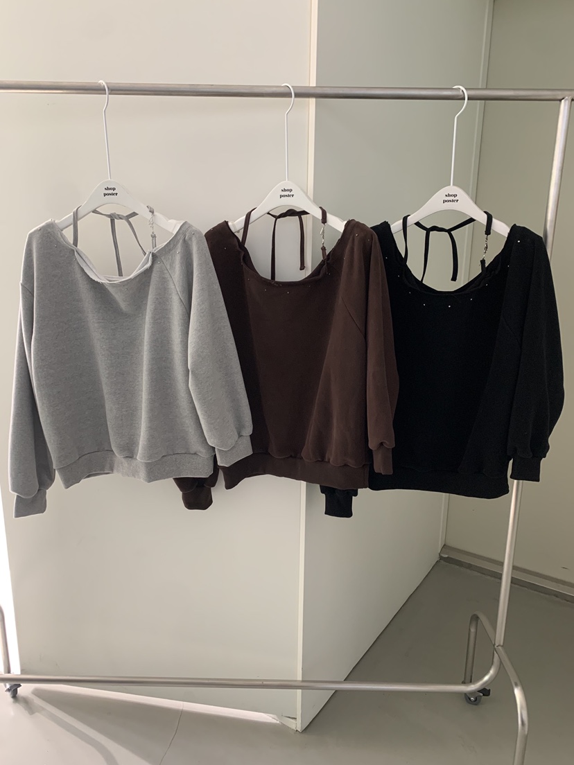 SHOP POSTER東大門㊣實拍女裝新品職業人氣推薦25秋冬衛衣SHOP_POSTER衛衣