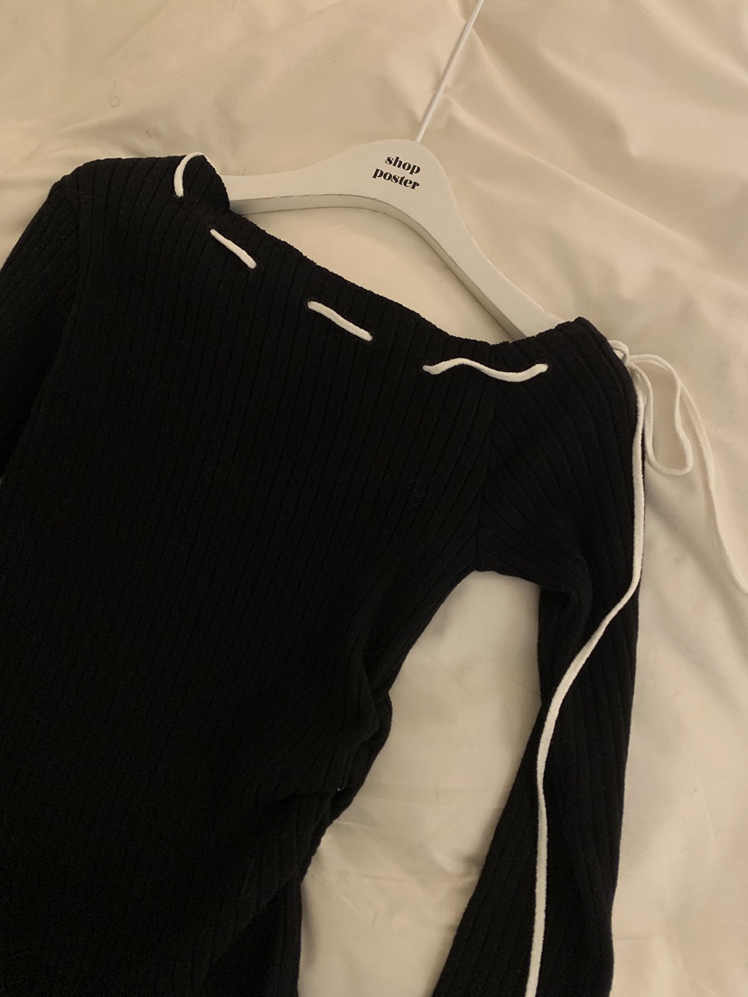 SHOP POSTER東大門㊣實拍女裝新品職業人氣推薦25秋冬衛衣SHOP_POSTER衛衣