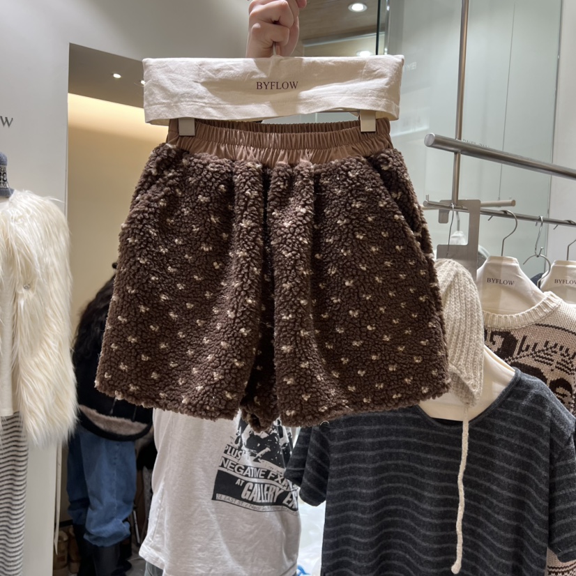 BY FLOW東大門㊣代購女士新品25秋冬人氣職業休閑熱賣短褲BY FLOW短褲圖色1