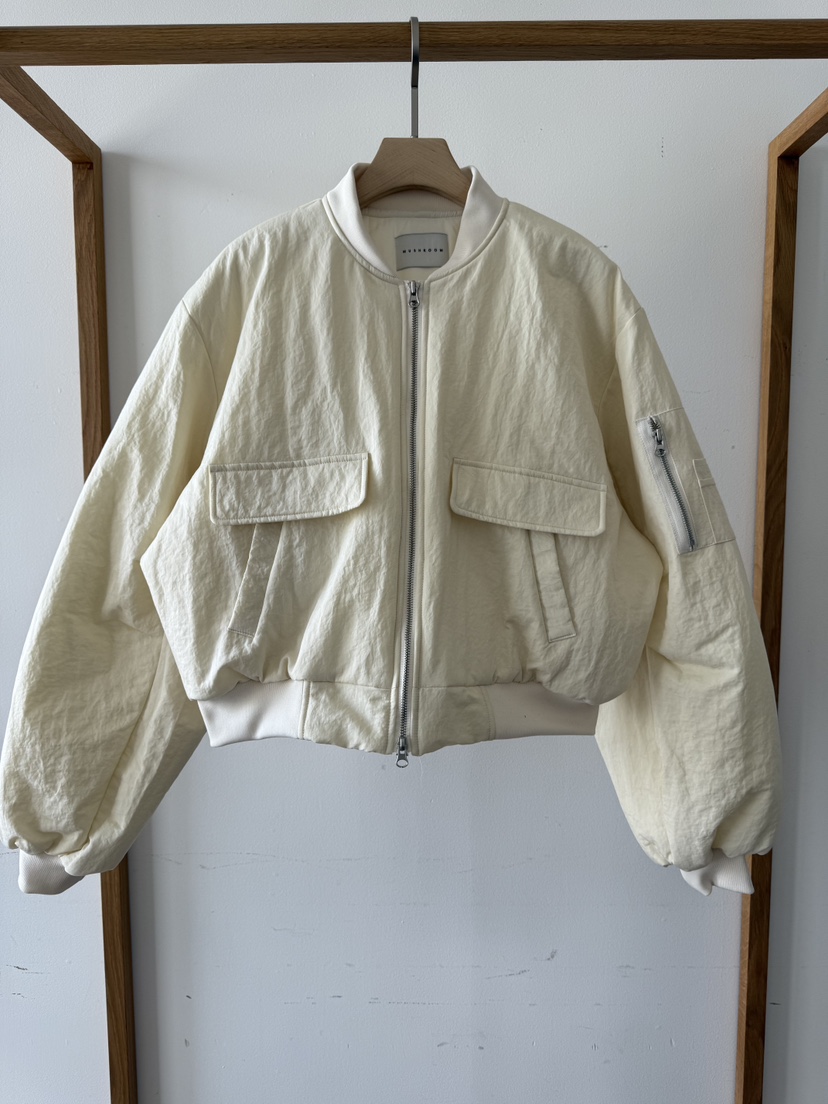 MUSHROOM-A東大門㊣代購女士新款25秋冬推薦休閑時尚人氣夾克MUSHROOM夾克圖色1