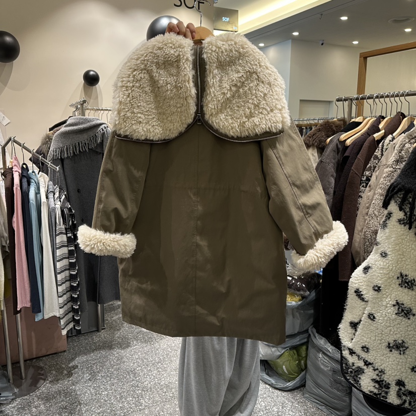 SOF東大門㊣實拍女裝新款人氣休閑熱賣時尚長款羽絨服兜帽雙層SOF長款羽絨服