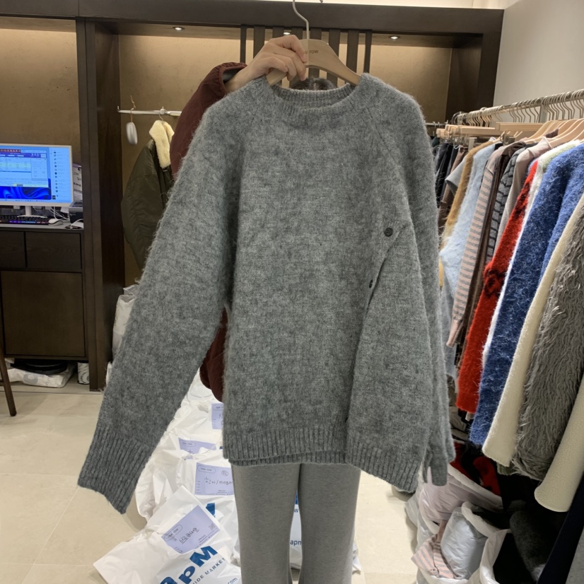 RAWROW東大門㊣直郵女士新款推薦25秋冬熱賣時尚職業休閑毛衣RAWROW毛衣圖色1