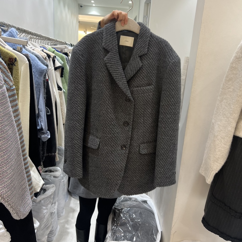 ASOME東大門㊣代購女士新品熱賣推薦時尚人氣職業休閑25秋冬夾克A.SOME夾克圖色1