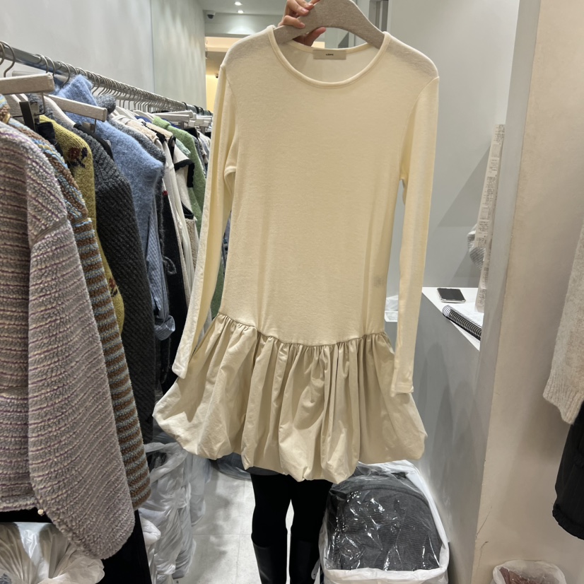 ASOME韓國直郵㊣女裝新款熱賣推薦職業人氣時尚休閑25秋冬連衣裙A.SOME連衣裙圖色1