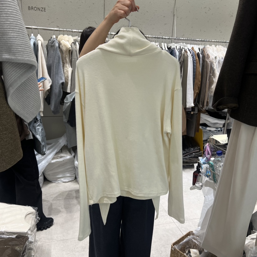 BRONZE東大門㊣直郵女裝新品25秋冬時尚推薦人氣休閑長袖T恤BRONZE長袖T恤