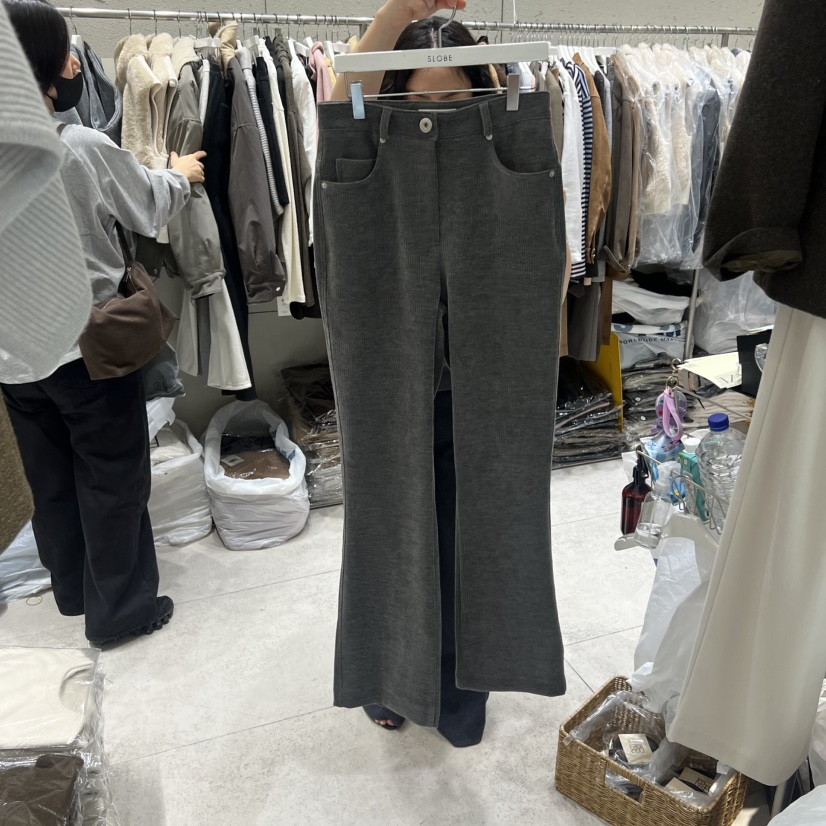 BRONZE東大門㊣直郵女裝新款休閑職業25秋冬熱賣推薦休閑褲BRONZE休閑褲圖色1