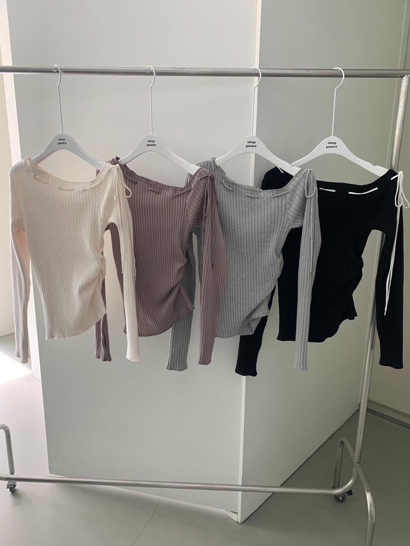 SHOP POSTER韓國代購㊣女裝新品休閑熱賣推薦職業時尚針織衫SHOP_POSTER針織衫