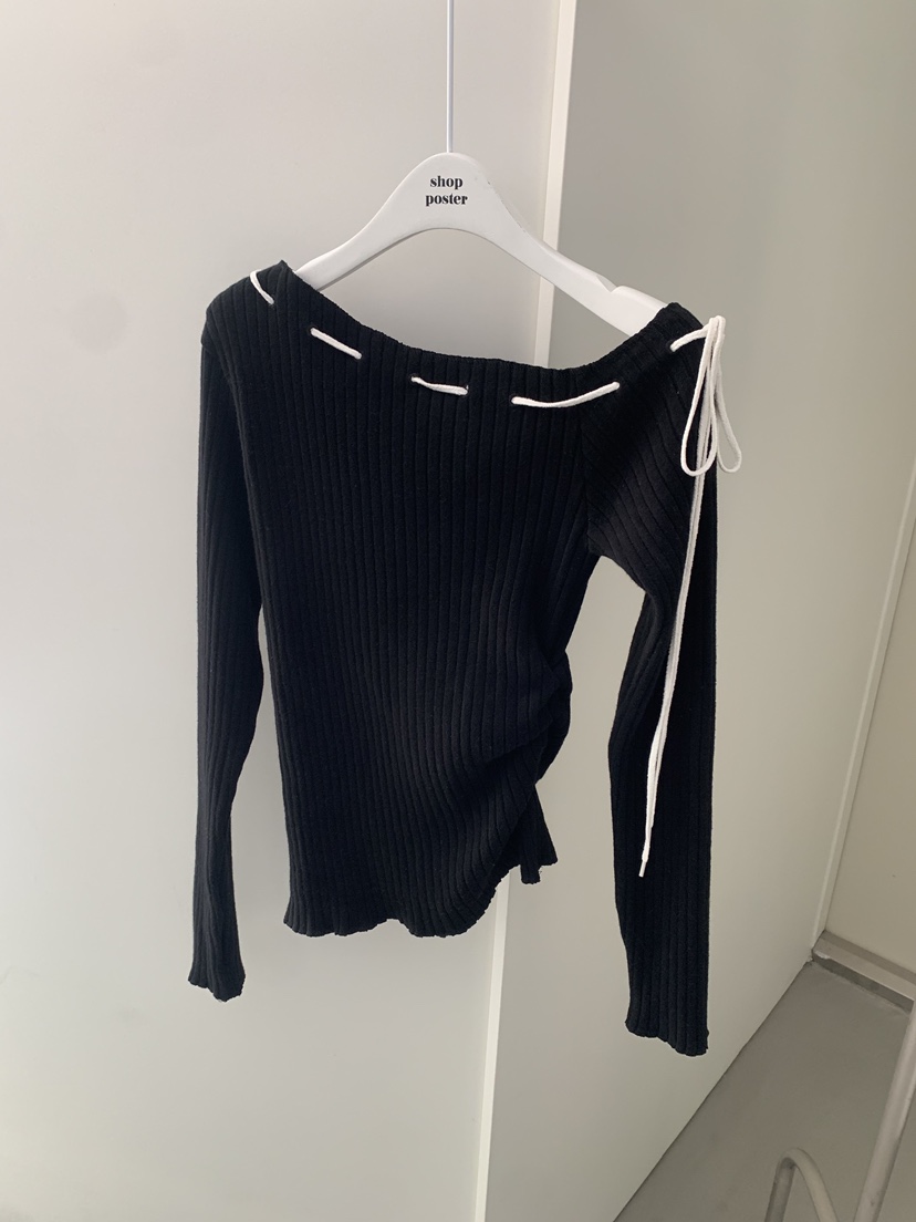 SHOP POSTER韓國代購㊣女裝新品休閑熱賣推薦職業時尚針織衫SHOP_POSTER針織衫圖色4