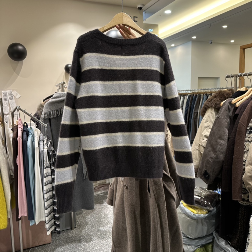 SOF韓國直郵㊣女裝新款25秋冬職業時尚休閑推薦人氣熱賣毛衣SOF毛衣