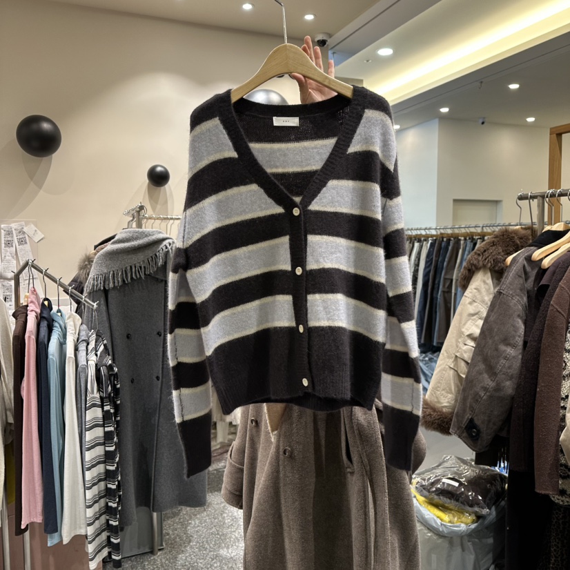 SOF韓國直郵㊣女裝新款25秋冬職業時尚休閑推薦人氣熱賣毛衣SOF毛衣圖色2