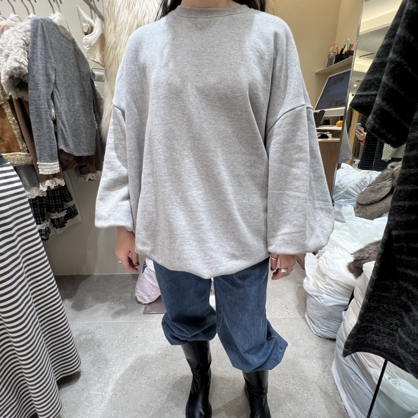 BY FLOW韓國直郵㊣女士新款人氣推薦職業熱賣休閑25秋冬衛衣BY FLOW衛衣圖色2