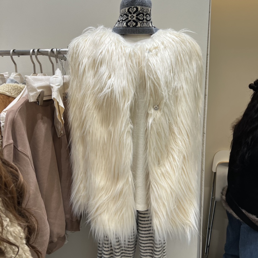 BY FLOW韓國代購㊣女士新款推薦25秋冬時尚休閑人氣短款大衣BY FLOW短款大衣圖色2