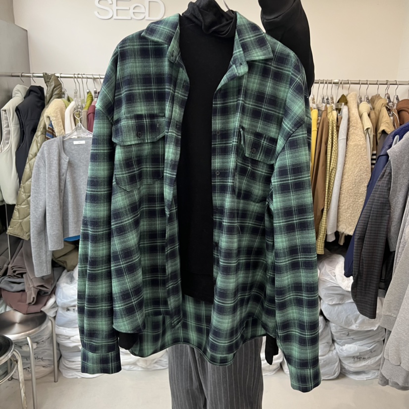 LEESEED-A韓國直郵㊣女士新款熱賣25秋冬職業人氣襯衫蕾絲衫SEeD/LEESEED襯衫/蕾絲衫圖色1