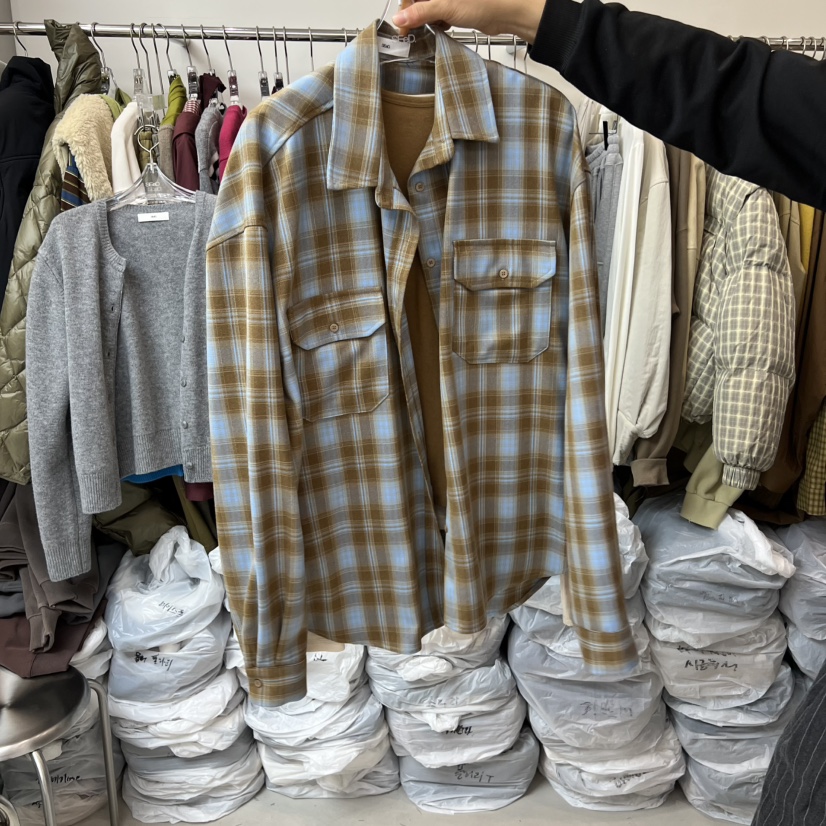 LEESEED-A韓國直郵㊣女士新款熱賣25秋冬職業人氣襯衫蕾絲衫SEeD/LEESEED襯衫/蕾絲衫圖色2