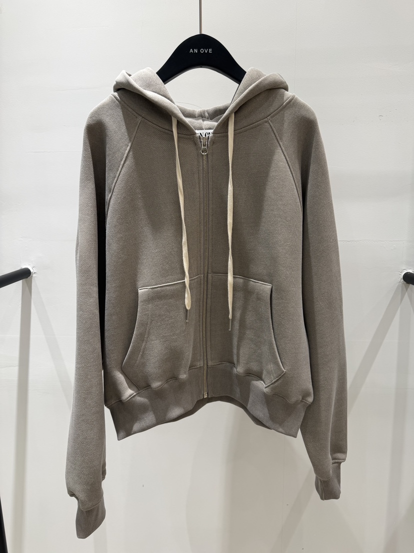 ANOVE東大門㊣代購女士新款人氣熱賣職業推薦25秋冬夾克連帽衫ANOVE夾克圖色1