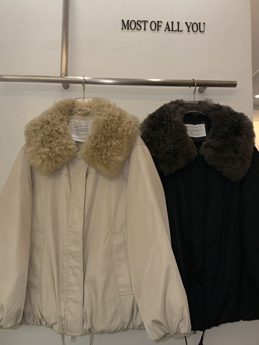 MOST OF ALL U東大門㊣實拍女裝新款推薦短款羽絨服填充MOST OF ALL U短款羽絨服