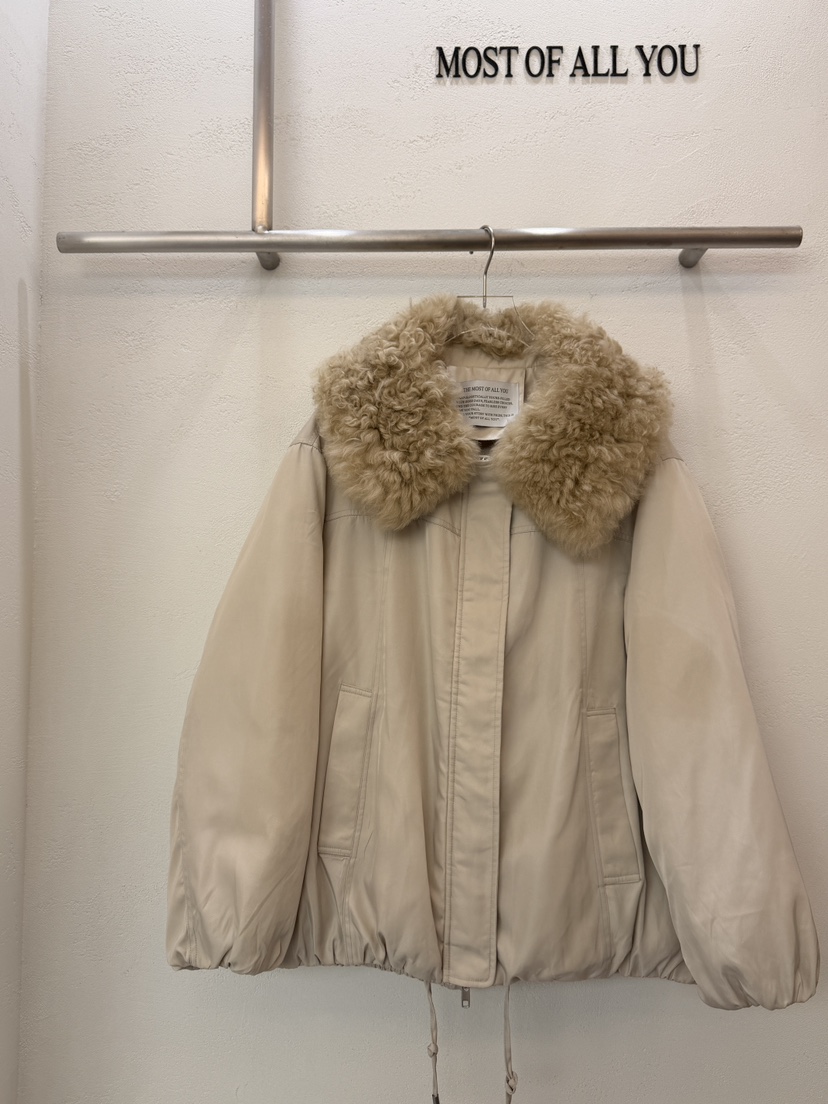 MOST OF ALL U東大門㊣實拍女裝新款推薦短款羽絨服填充MOST OF ALL U短款羽絨服圖色1