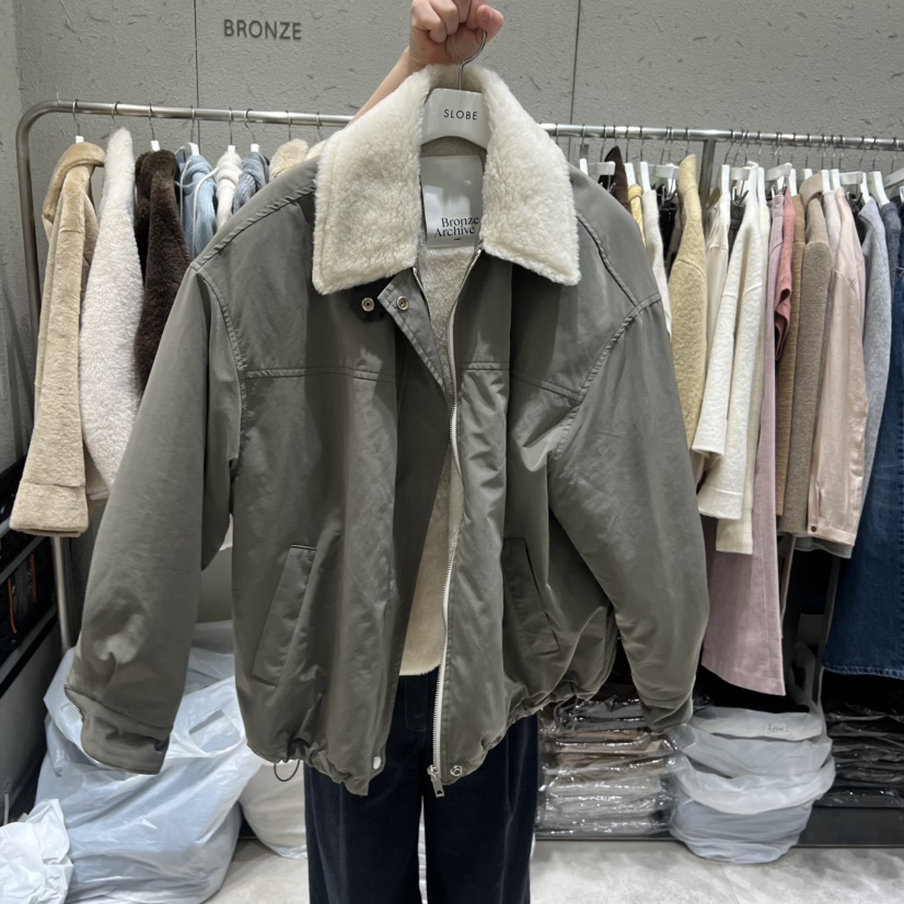 BRONZE東大門㊣代購女士新款職業休閑熱賣人氣25秋冬時尚夾克BRONZE夾克圖色1