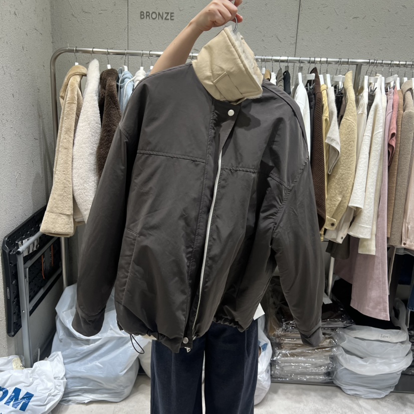 BRONZE東大門㊣代購女士新款職業休閑熱賣人氣25秋冬時尚夾克BRONZE夾克圖色2