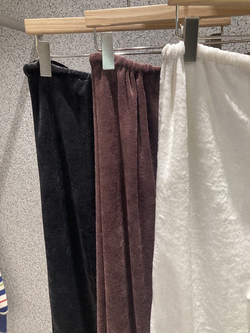 ADDICTED東大門㊣實拍女裝新品休閑推薦熱賣職業長裙天鵝絨ADDICTED長裙