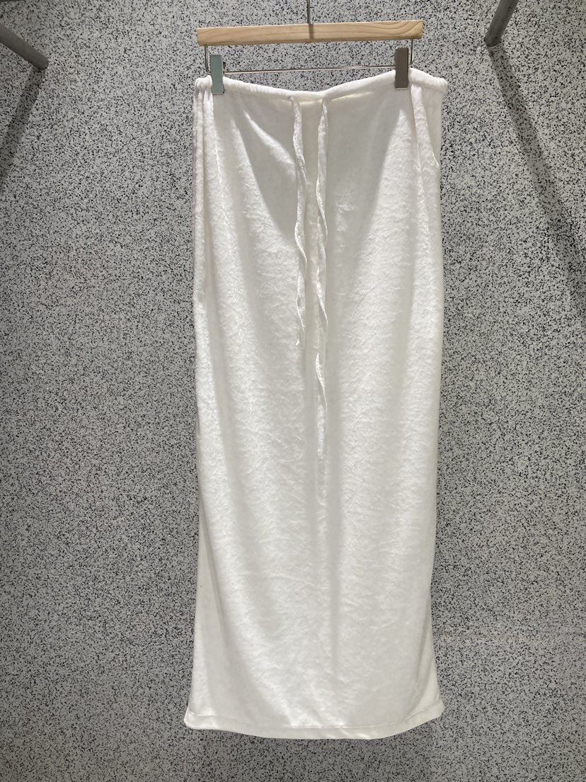 ADDICTED東大門㊣實拍女裝新品休閑推薦熱賣職業長裙天鵝絨ADDICTED長裙圖色1