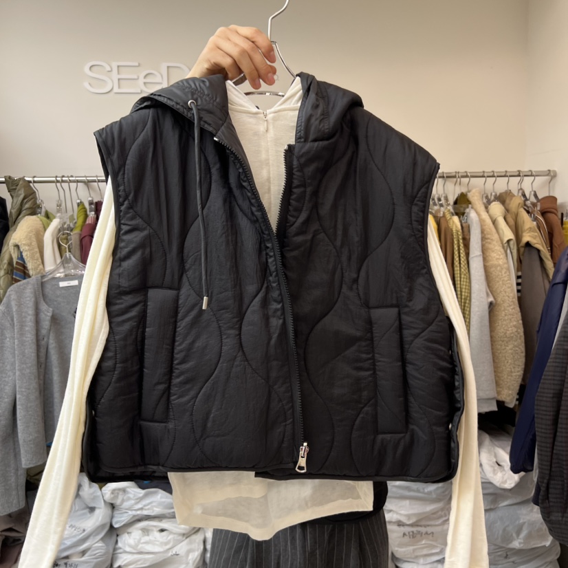 LEESEED-A東大門㊣實拍女裝新款休閑職業馬甲不含內搭兩面SEeD/LEESEED馬甲圖色1