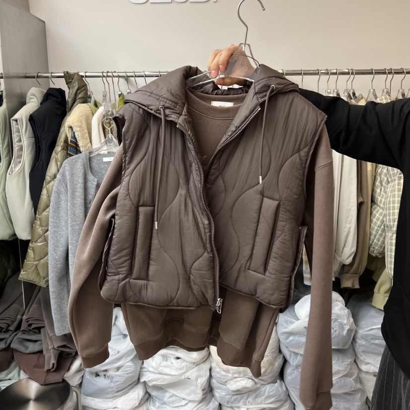 LEESEED-A東大門㊣實拍女裝新款休閑職業馬甲不含內搭兩面SEeD/LEESEED馬甲圖色2