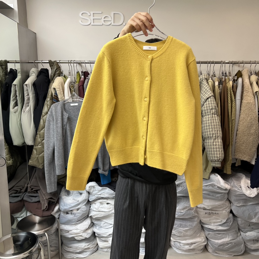 LEESEED-A東大門㊣直郵女士新款熱賣25秋冬職業針織衫羊毛SEeD/LEESEED針織衫圖色5